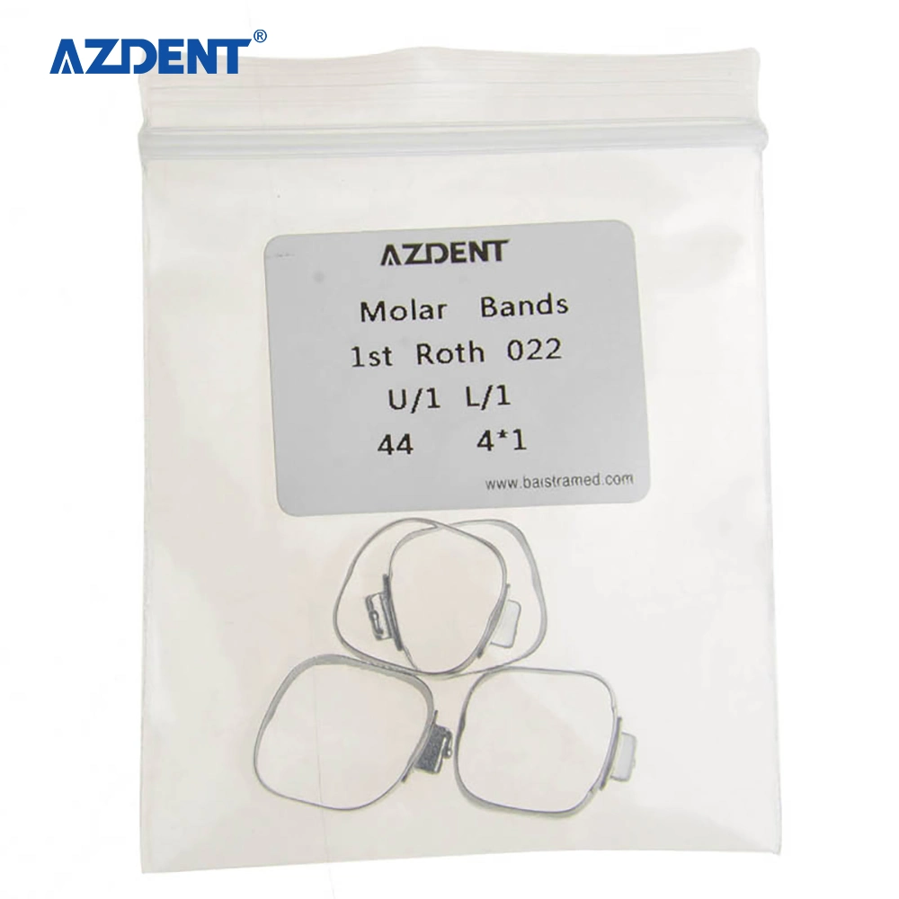 1st Roth 0.022 U1l1 44# Dental Orthodontic Molar Bands