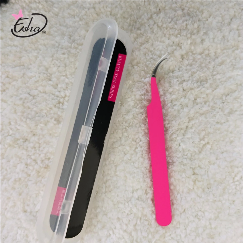 OEM Custom Thick Stainless Steel Tweezers High Precision Electronic Grafting Tweezers