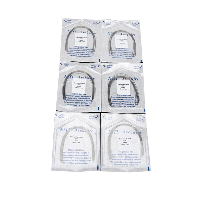 Dental Orthodontic Material Round/Rectangle Teeth Niti Arch Wires