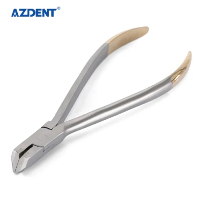 Оптовая цена Azdent, стоматологические хирургические инструменты, ортодонтические плоскогубцы из нержавеющей стали для продажи